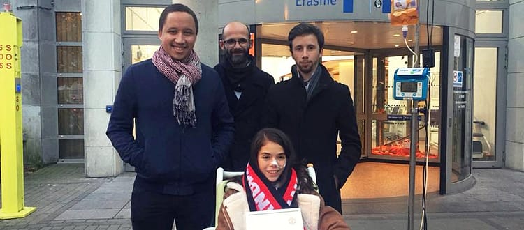 Red Flag Belgium: Visite de soutien pour Sîrîn - Manchester United